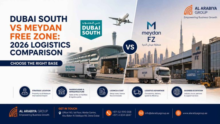Dubai South vs Meydan Free Zone: 2026 Logistics Comparison