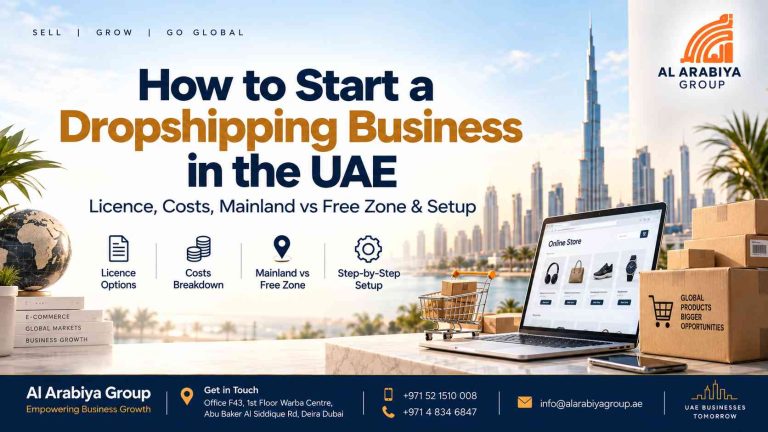 How to Start a Dropshipping Business in the UAE: Licence, Costs, Mainland vs Free Zone & Setup